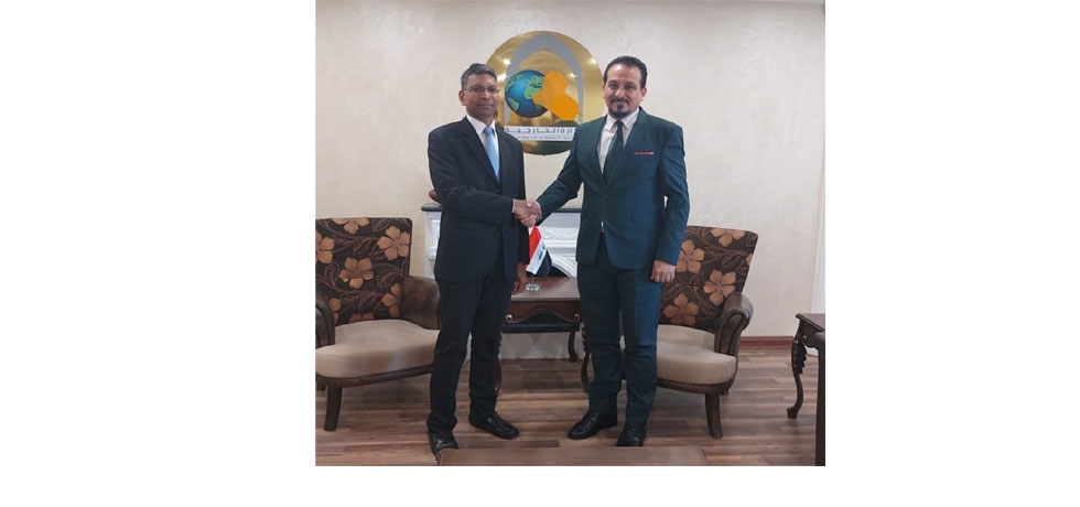 Ambassador Prashant Pise met with H.E. Dr. Hamed Al Jubori, DG, Asia and Australia Department, MOFA. During the meeting, issues of bilateral interest were discussed.