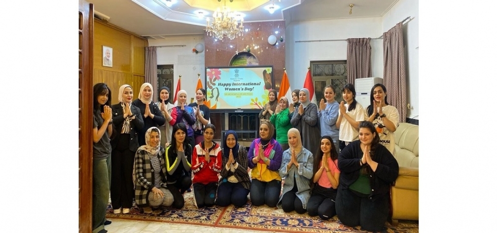 Embassy of India organised inspiring talks and poetry to respect and recognise the strength, contributions and accomplishments of women on the occasion of 'International Women’s Day'.