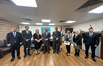 On February 19, Ambassador Soumen Bagchi called on H.E. Dr. Basem Hattab Al-Tu'ma, Dean of Foreign Service Institute, MoFA