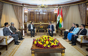 On May 07, Ambassador Soumen Bagchi called on H.E. Masrour Barzani, Prime Minister of the Kurdistan Regional Government(KRG).