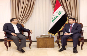 On 13 July, Ambassador Soumen Bagchi called on H.E. Mr. Qasim Al-Araji, the National Security Advisor of Iraq. 